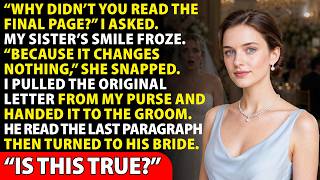 At My Sister’s Wedding, She Read My Divorce Letter Aloud—But She Skipped the Final Page screenshot 4