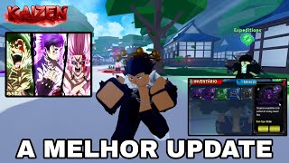 🚨 EXPEDIÇÕES, NOVAS INATAS, CLASH DE DOMÍNIO E MUITO MAIS NA UPDATE DO KAIZEN ROBLOX 