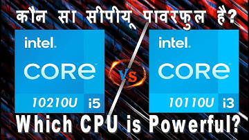 Intel i5 10th gen 10210U vs Intel i3 10th gen 10110u | Budget laptop Processor Comparison