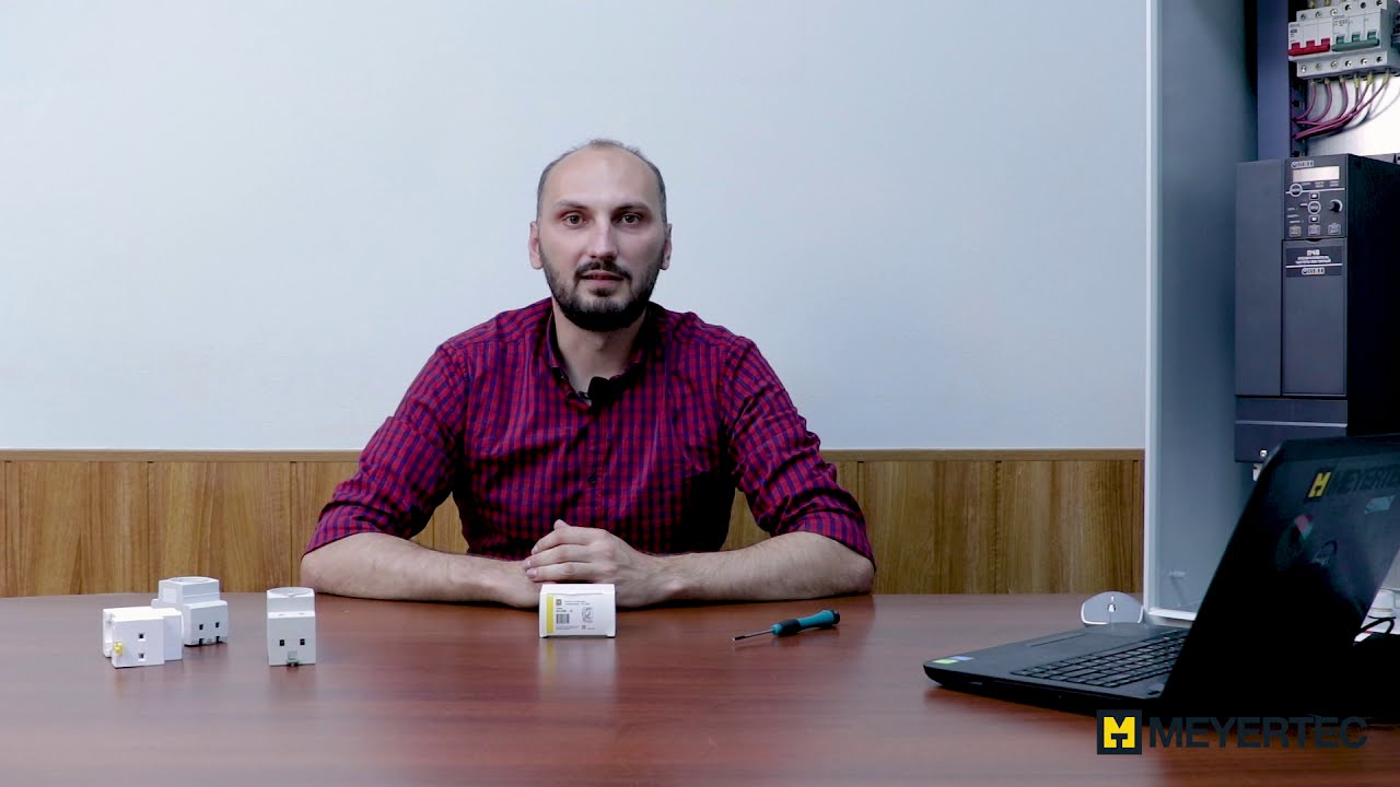 Щитовая розетка на DIN-рейку MEYERTEC MT-DRS - YouTube