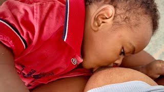 Beautiful Breastfeeding Moment Between Mother and Newborn | Pure Bonding & Motherhood