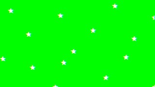 GLITCH STARS GREEN SCREEN (SHAKY STARS)
