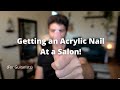 Getting an Acrylic Nail at a Salon (for Classical Guitar)