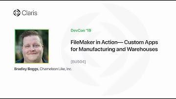FileMaker in Action — Custom Apps for Manufacturing and Warehouses [BUS04]
