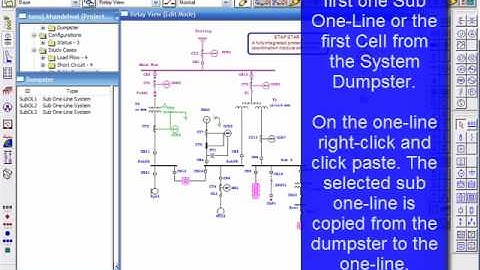 System Dumpster in ETAP Software 5.5 - Basic