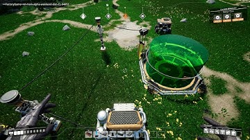 Satisfactory Game - Jump Pad Fun! 4 Jump landings