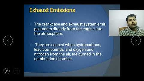 Emission control system part 1