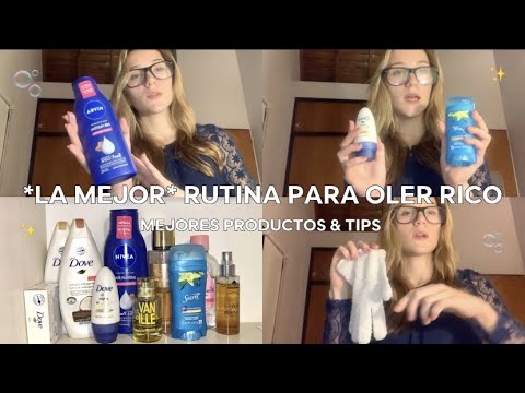 ✨LA MEJOR rutina para oler rico✨| productos & tips