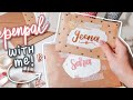 PENPAL WITH ME | writing letters to my subscribers 💌