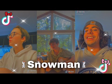 Snowman | Sia | Tiktok Compilation (cover)