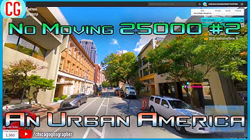 GeoGuessr - No Moving Perfect Score on An Urban America - #2