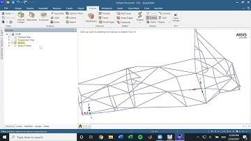 FSAE Torsional Stiffness Simulation in ANSYS - Part 1