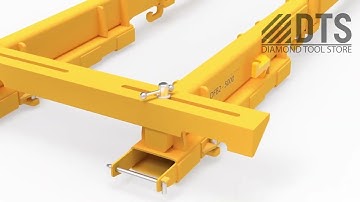 Aardwolf Double Forklift Boom | Diamond Tool Store