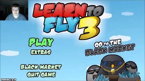 Penguins in space! (Learn to Fly 3 part 1 (Story mode full playthrough))