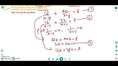 Upstream downstream Problem
