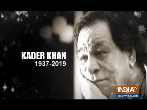 RIP Kader Khan: Remembering veteran actor through his extra-ordinary journey