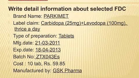 Critical appraisal of fixed dose combination