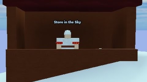 Buying every Thing in the store in the sky shop in Shadovis rpg (Roblox)