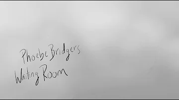 Phoebe Bridgers Waiting Room Lyric Video