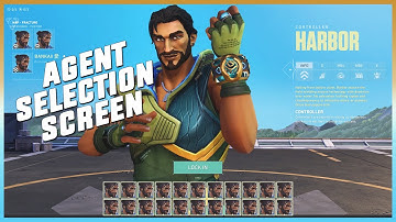 VALORANT : ALL AGENT SELECTION ANIMATIONS SHOWCASE | EPISODE 5