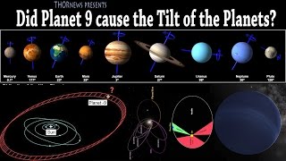 Did Planet 9 TILT the entire Solar System?