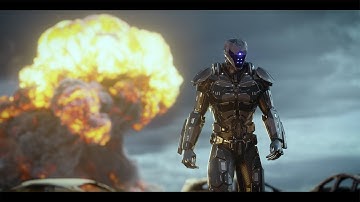 SC-02 Sci-fi Soldier - Realtime Render Scene