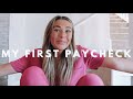 HOW MUCH I MAKE AS A NEW GRAD REGISTERED NURSE | my first paycheck   ER night shift differential