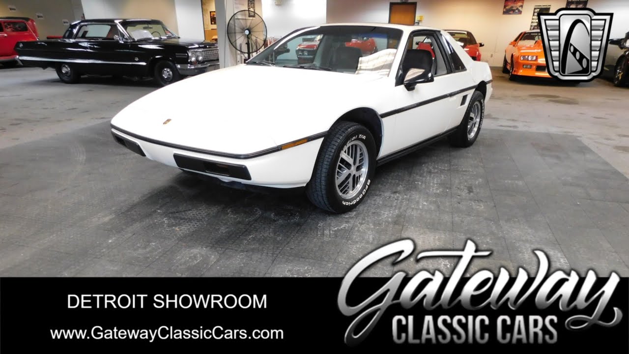 1988 Pontiac Fiero  Auto Barn Classic Cars