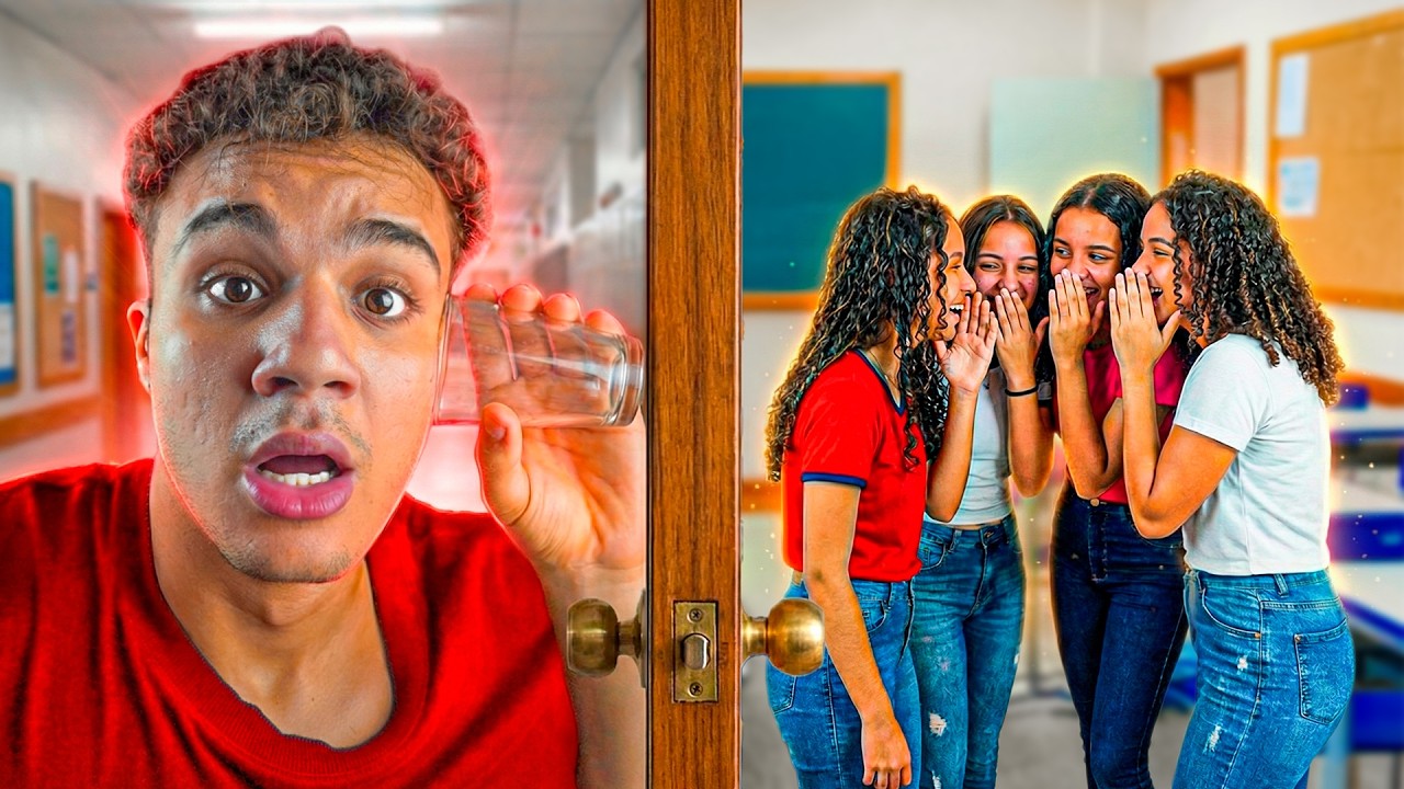 Você Já Escutou Na Parede Com O Copo?