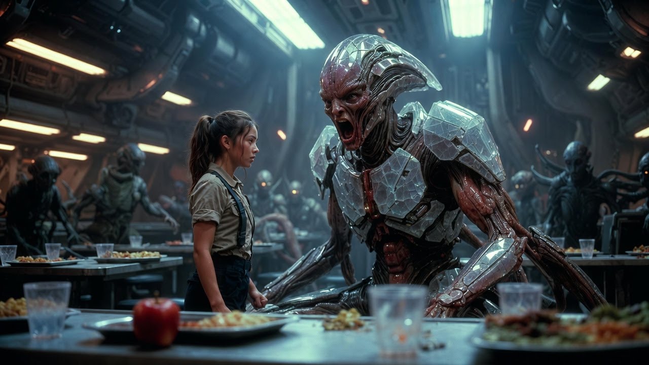 They Mocked a Human in the Galactic Cafeteria… Then the Death World Fought Back
