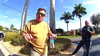 Man Loses It After Neighbor Cut Him Off On The Way Home