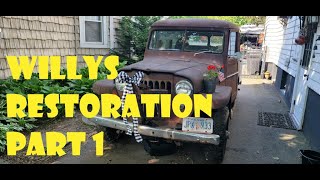 SAVE THE WILLYS!! 1956 Willys Wagon to Overlanding Vehicle. #restoration #willys #diy