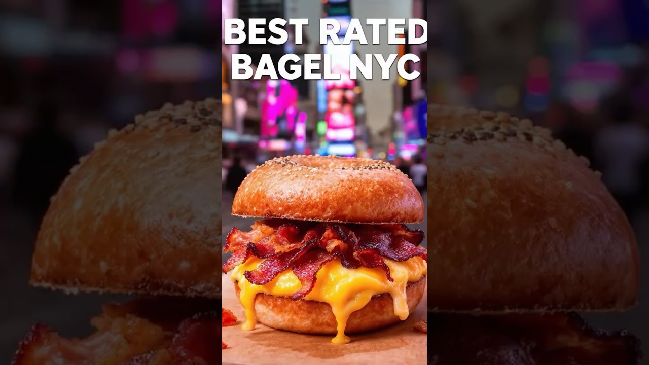 Best rated Bagel Deli in NYC Here’s Why! Breakfast Bagels Near Me #bagels  #breakfast #shorts Broad Nosh Bagel Deli Catering NYC