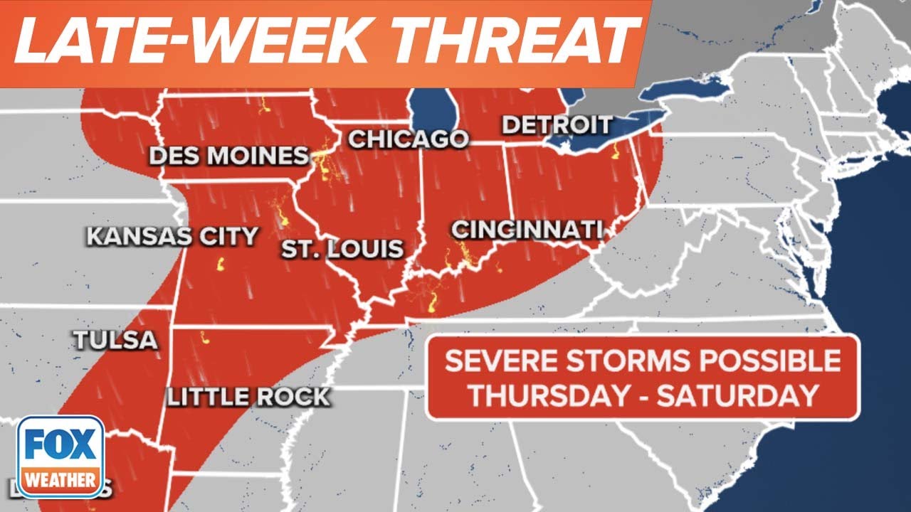Potent Storm System Expected To Move Through Central US Later In The ...