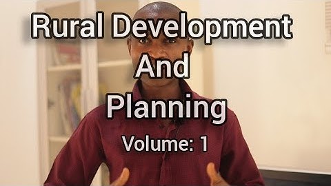 Rural Development And Planning volume 1 #Urbanandregionalplanning #videos #ruraldevelopmentandplan