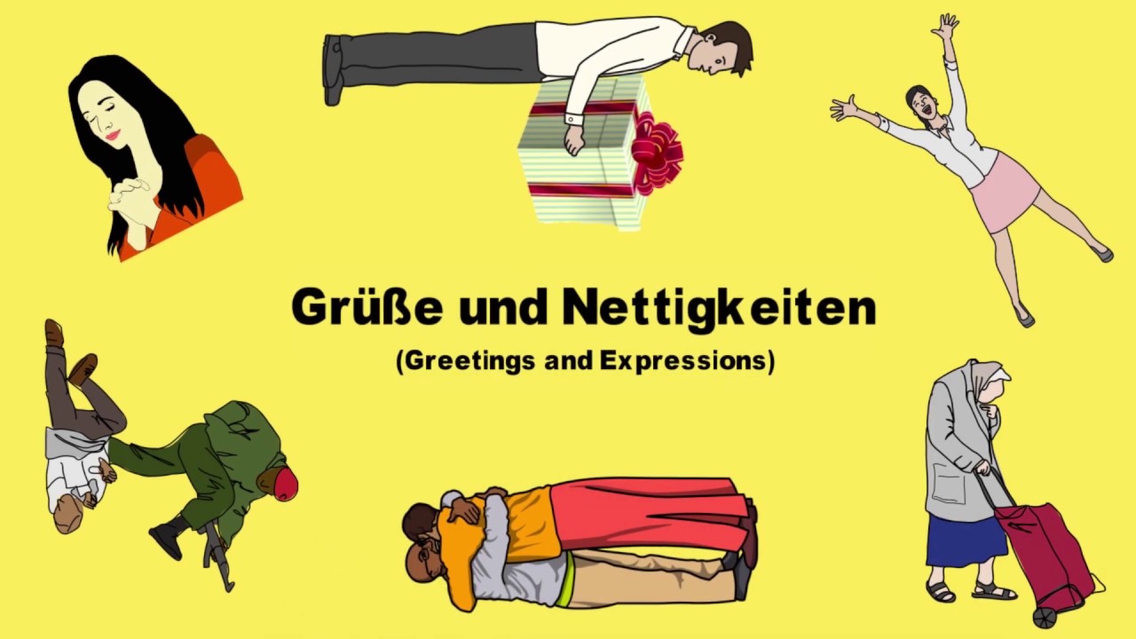 Greetings and Expressions in German | Basic Phrases | German for beginners