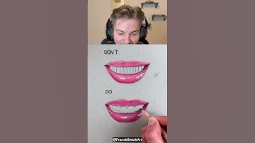 How To Draw Teeth 😳