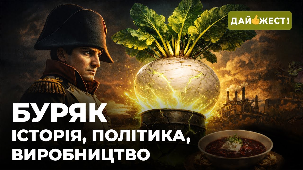 🔊 РОЗІГРАШ+ Секрети буряка: Наполеон, цукрова революція і феномен борщу