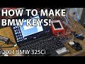 How To Cut, Program, and Repair BMW Keys!!