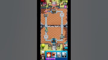 Unbelievable Save in Clash Royale with Fireball! #clashroyale #shorts #supercell #gameplay