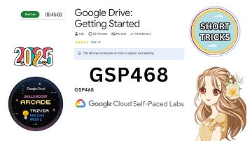 Google Drive: Getting Started || #GSP468 || #qwiklabs || Lab Solution #arcade #arcadegooglecloud