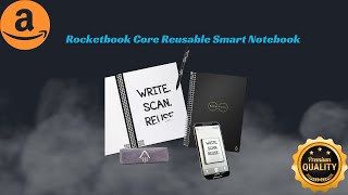 Goodbye Paper Waste! Unleash the Power of the Reusable Rocketbook Core Notebook. #RocketbookCore