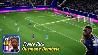 New France Pack 102 Booster Dembele Satisfying To Use 🔥| Efootball 2026 Mobile