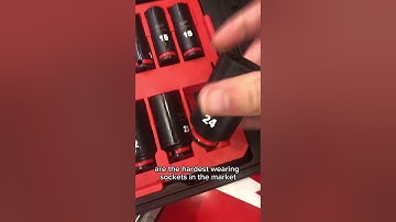 We cracked open a Milwaukee 3/8" Impact Socket Set in a Packout Organiser