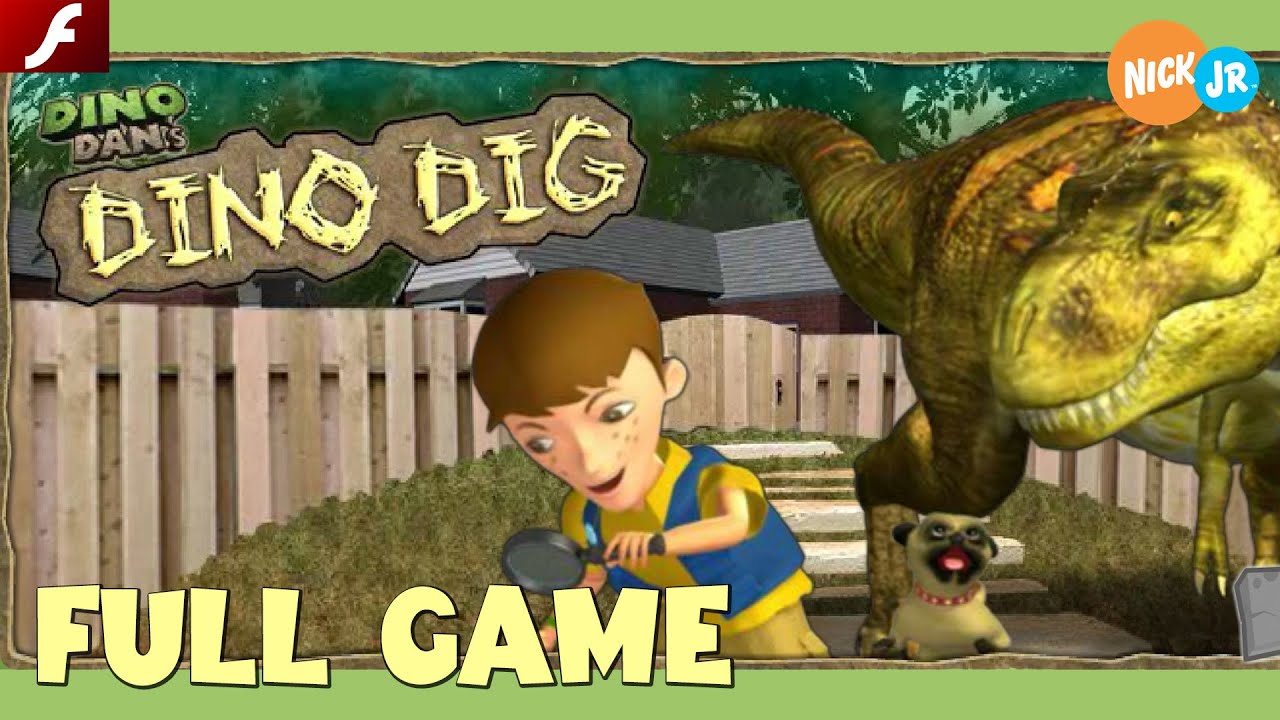 Dino Dan™: Dino Dan's Dino Dig (Flash) - Nick Jr. Games 