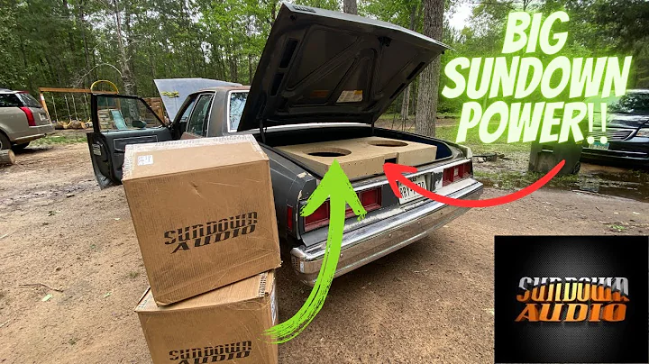 Unboxing review of the Sundown Audio Zv6 15’s for the 1985 Box Chevy Impala project ‼️($2000) Subs