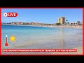 🔴LIVE: SCORCHIO! Heatwave Warning for Tenerife- Las Vistas Beach Walk ☀️ Canary Islands