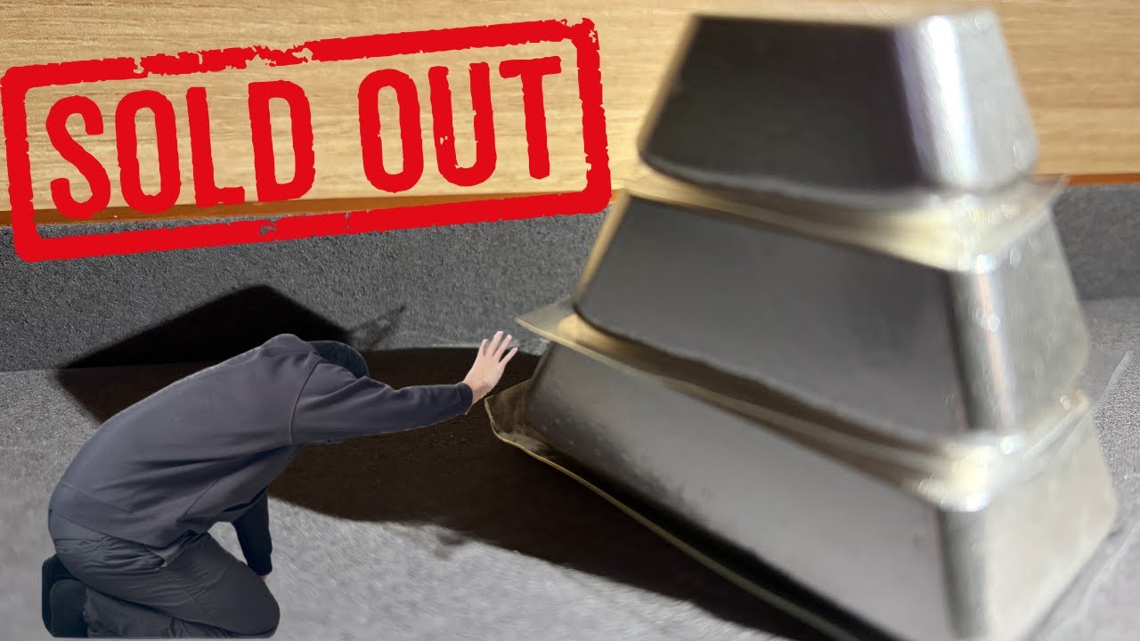 【在庫切れ地獄】銀の現物買いたくても買えない無職の独り言【銀インゴット】