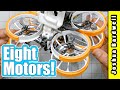 Tiny octo-copter carries a full size GoPro | Axis Flying Air Force Pro X8