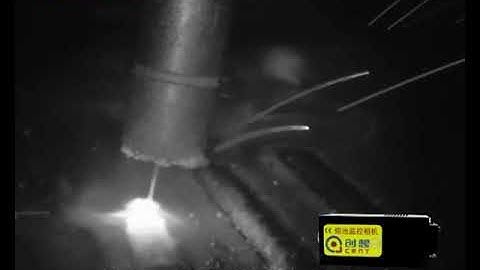 ATINY molten pool monitoring camera shows the welding process of gas shielded welding